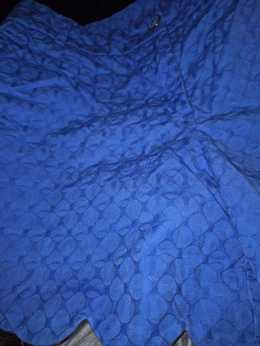 2 Pair Crown & Ivy Textured, Scallop Hem Shorts